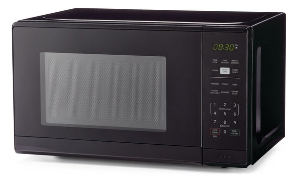 MASTER Chef Countertop Microwave, 700 W, Black, 0.7-cu-ft T0