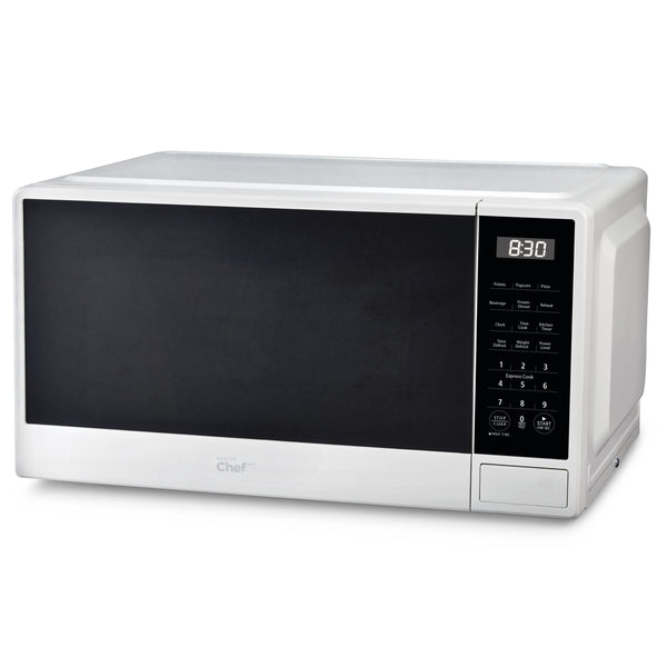 MasterChef Matte Microwave, White, 1.1-cu-ft T1