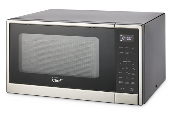 MasterChef Microwave, Stainless Steel, 1.3-cu-ft W3
