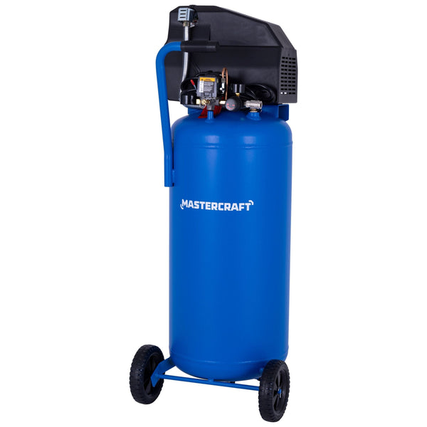 Mastercraft 20-Gallon Oil Free Vertical Air Compressor, 135 PSI S7