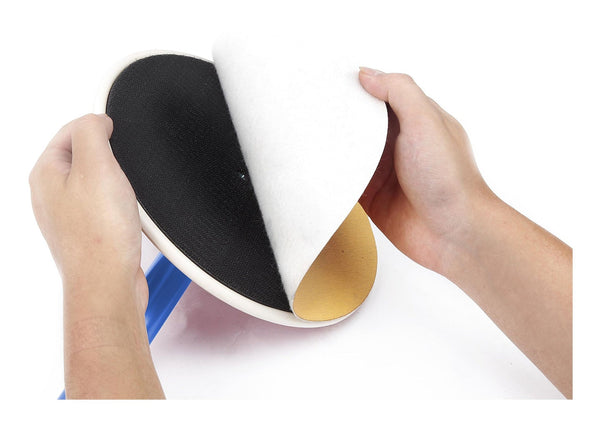 Mastercraft 220-Grit Fine Hook & Loop Sandpaper Discs For Random Orbital Sander, 9-in, 10-pc H2