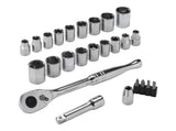 Mastercraft 25 Piece 3/8" Drive Socket Set