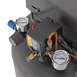 Mastercraft 26-Gallon Oil-Free Portable Vertical Air Compressor, Matte Black, 135 PSI, 1.8HP