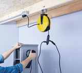 Mastercraft 30-ft 16/3 Retractactabe Extension Cord Reel with 3 Grounded Outlets