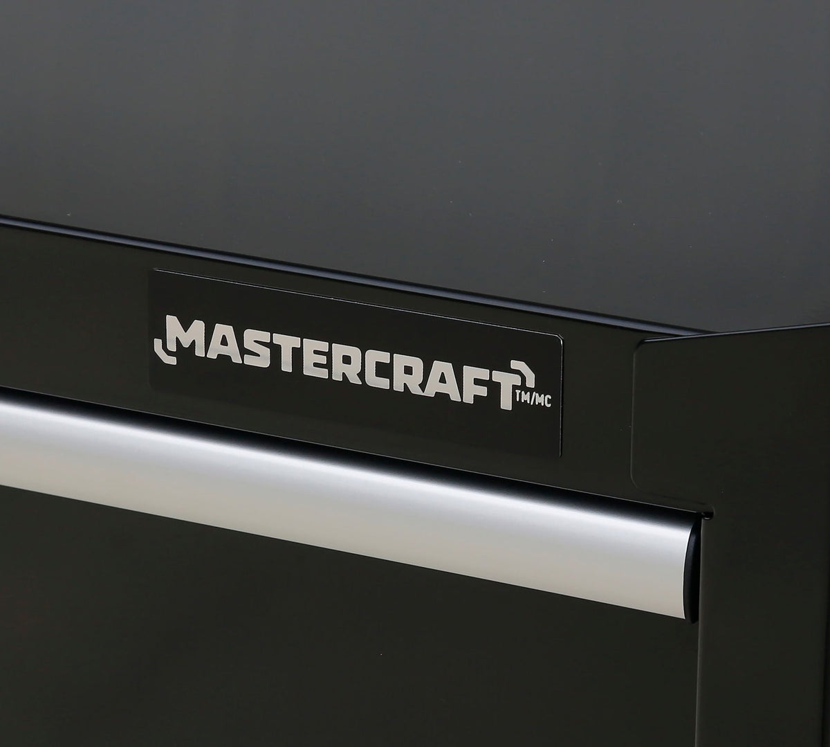 Mastercraft 5-Drawer Powder-Coated Steel Tool Cabinet, Black, 36-in