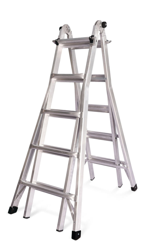 Mastercraft CSA Grade 1 Aluminum Multi-Task Ladder, 21-ft, 250-lb P1