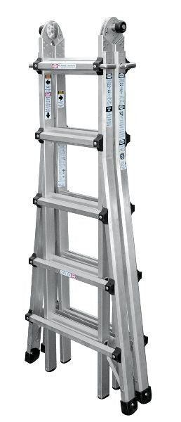 Mastercraft Grade 1A Aluminum Multi-Task Ladder, 21-ft, 300-lb K2