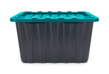 Mastercraft Heavy-Duty Storage Tote, 102-L, Teal