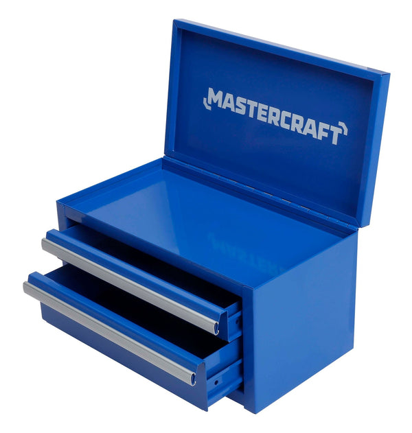 Mastercraft Mini Toolbox with 2 Drawers, Blue K9