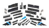 Mastercraft Socket Set, 229-pc, SAE / Metric, CRV, Black Steel Finish