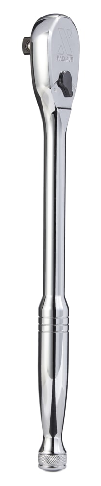 MAXIMUM 1/2-in Drive 90-Tooth Ratchet, CRV, Nickel-Chrome Plating, 13-in V9