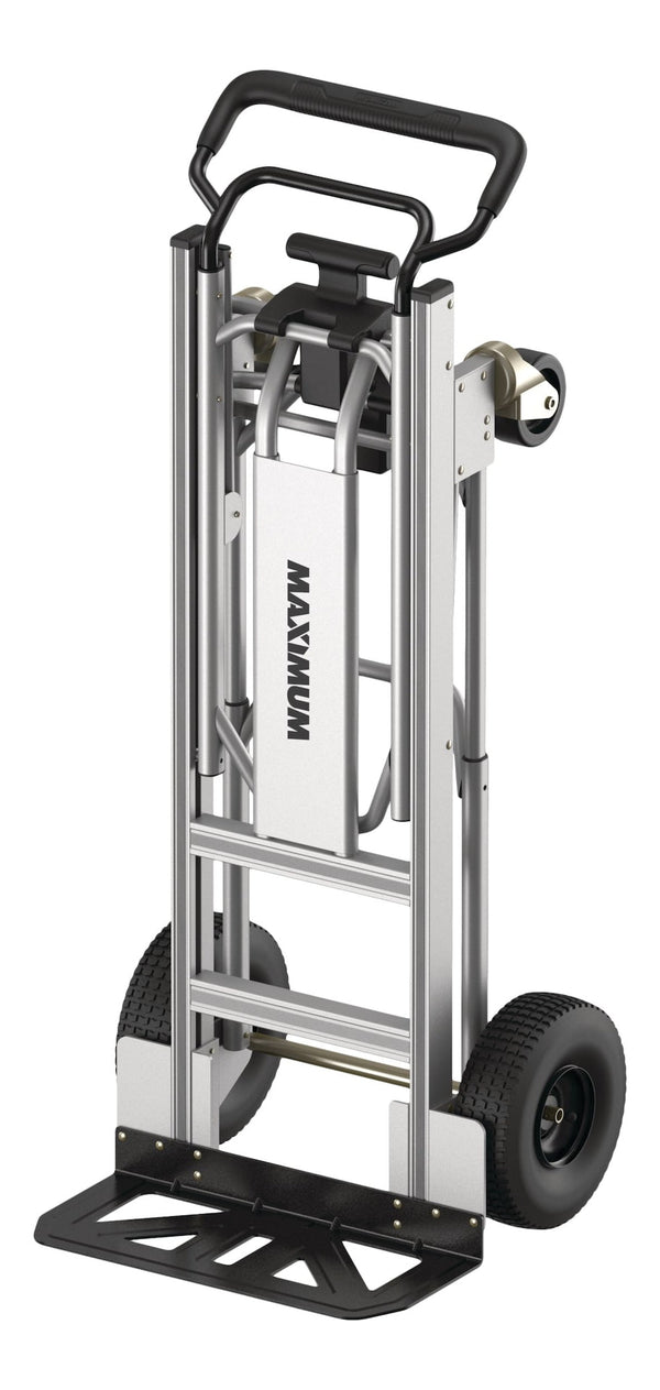 MAXIMUM 3-in-1 Hybrid Aluminum Hand Truck & Cart, 800 lb & 1000 lb Load Capacity, No Assembly Required S6