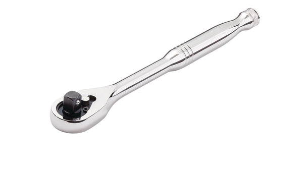 MAXIMUM 3/8-in Drive 90-Tooth Ratchet, CRV, Nickel-Chrome Plating, 8-in N0
