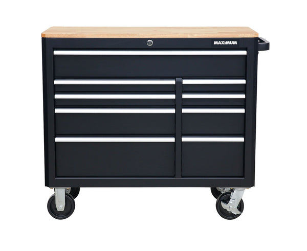 MAXIMUM Tool Cabinet with Integrated Power Strip, 43-in V2