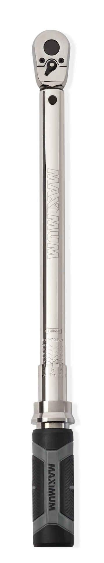 MAXIMUM Torque Wrench, 3/8-in Drive, 20-100 ft-lb G8