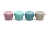 melii Snap & Go Food Storage Containers, 4-oz Pods, Multi-Colour, 4-pk