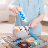 Melissa & Doug Salt and Serve Playset for Ages 3+, 19-pc