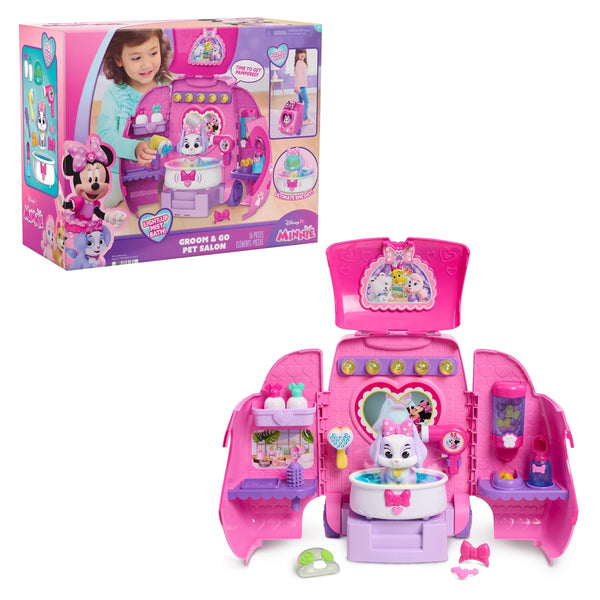 Minnie Pet Grooming Mobile Center, Pink I5