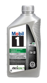 Mobil 1 Advanced Fuel Economy 0W30 Synthetic Engine/Motor Oil, 1-L