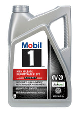 Mobil 1 High Mileage 0W20 Synthetic Engine/Motor Oil, 4.73-L