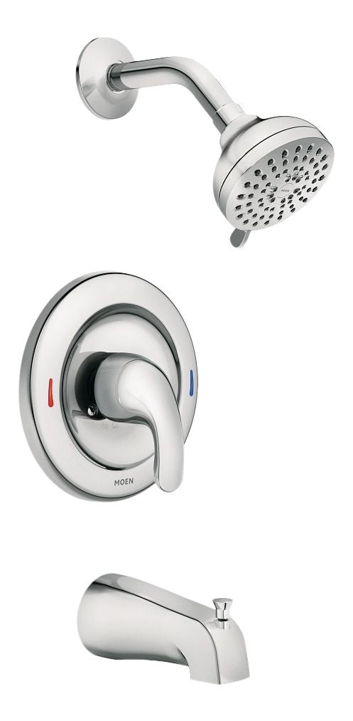Moen Adler Single Handle Tub Shower with Posi-Temp, Chrome Y4