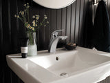 Moen Zarina Single Handle High Arc Bathroom Faucet, Chrome