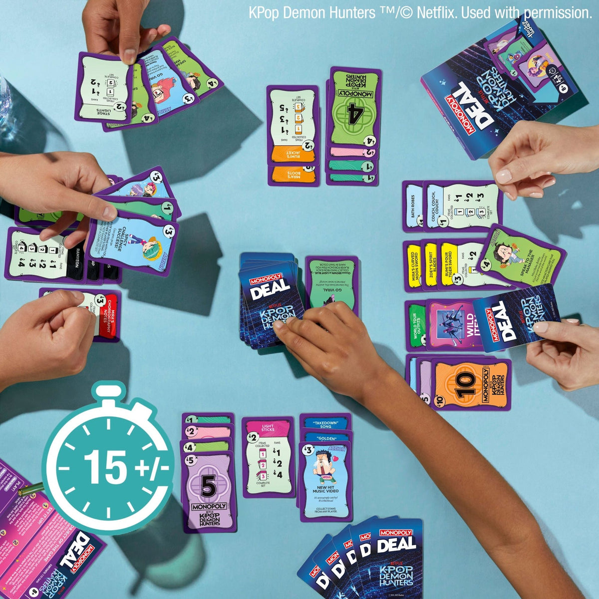 Monopoly Deal KPOP Demon Hunters, Bilingual