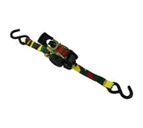 MotoMaster 1,200-lb Retractable Camo Ratchet Tie Down Straps, 1-in x 10-ft, 2-pk