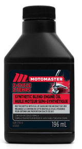 MotoMaster 2-Stroke Synthetic Blend Engine Oil 50:1 Perfect Mix, 196-mL