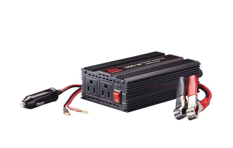 MotoMaster 300W Inverter with USB Port, Power-On Indicator M9