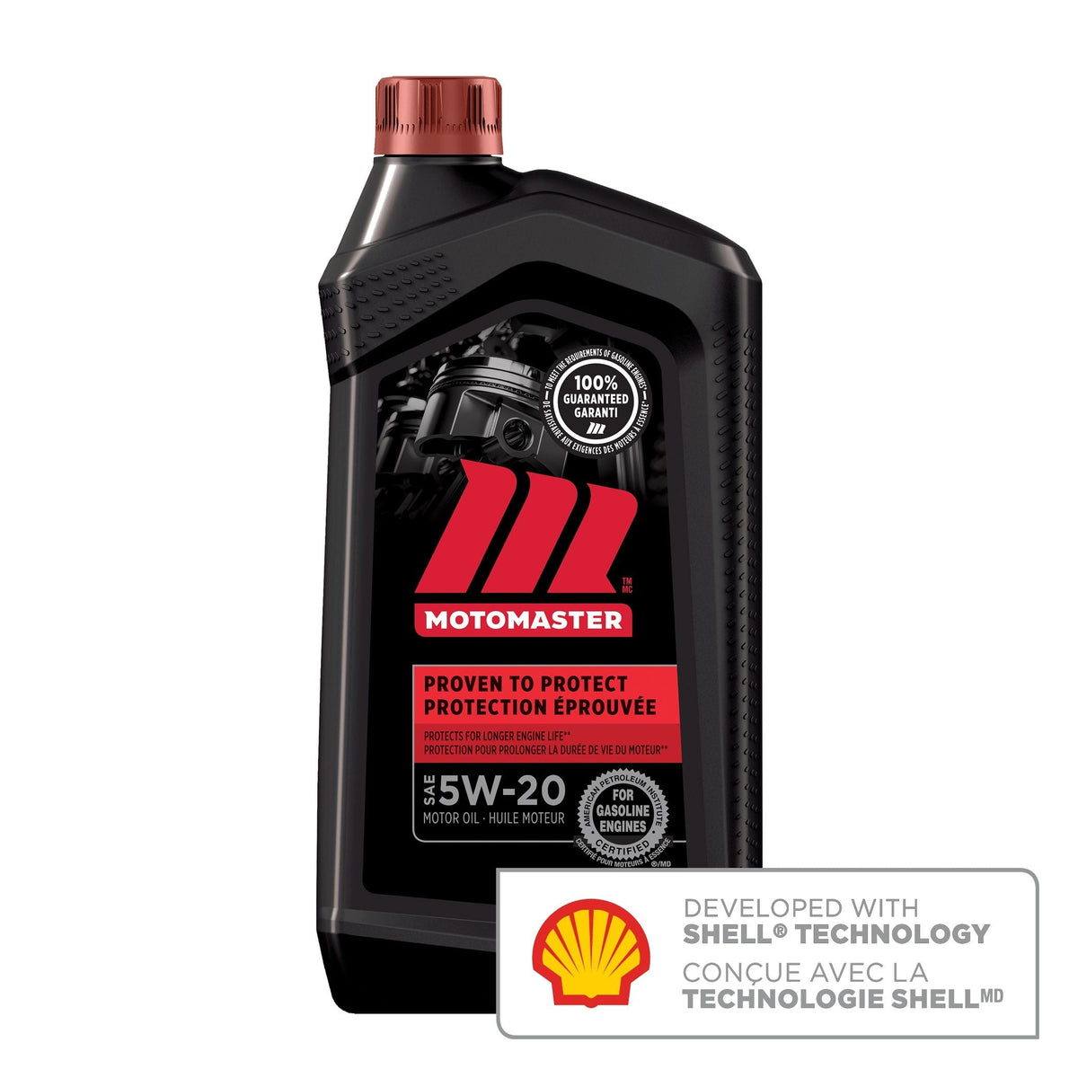 MotoMaster 5W20 Conventional Engine/Motor Oil, 946-mL