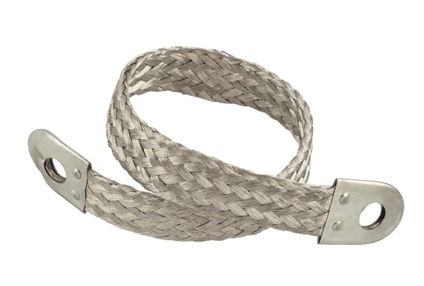 MotoMaster Braided Ground Strap, Universal, 13-in J9