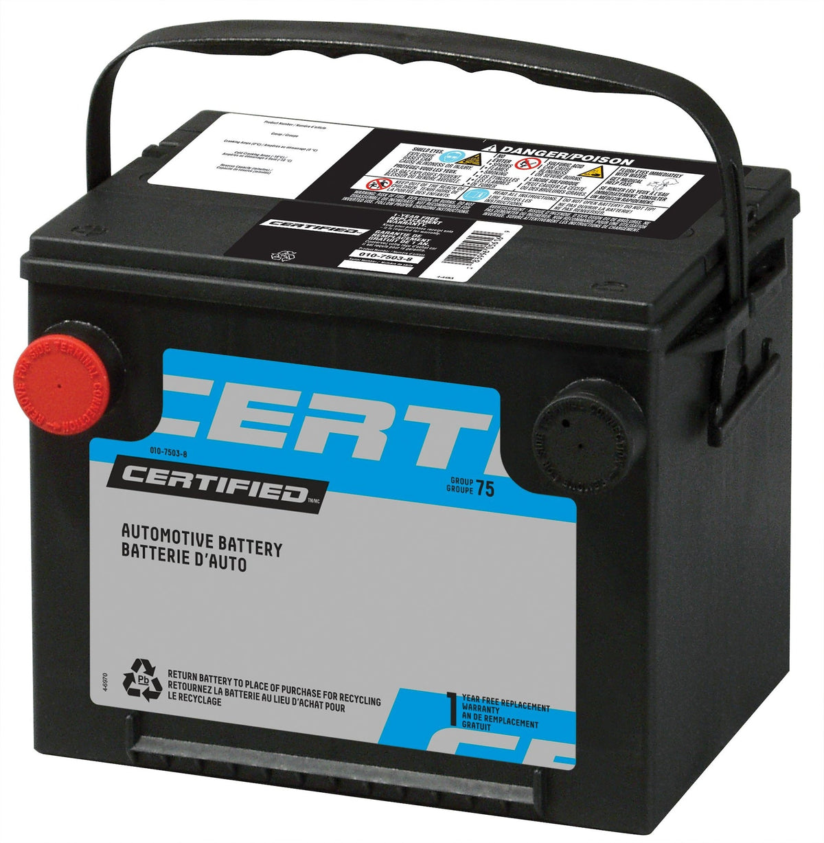 MOTOMASTER Group Size 151R Battery, 360 CCA