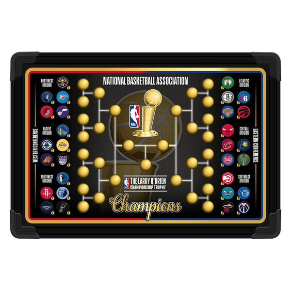 NBA Standing Magnetic Board for Fans, Includes 30 Team Magnets S4
