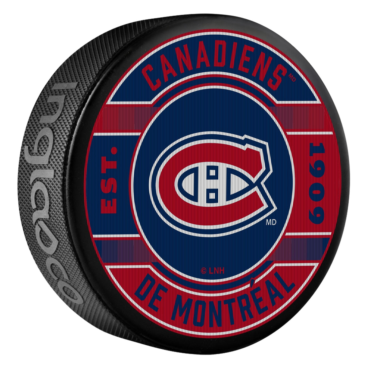 NHL Montreal Canadiens Dual-Image Lenticular Hockey Puck, 6-oz