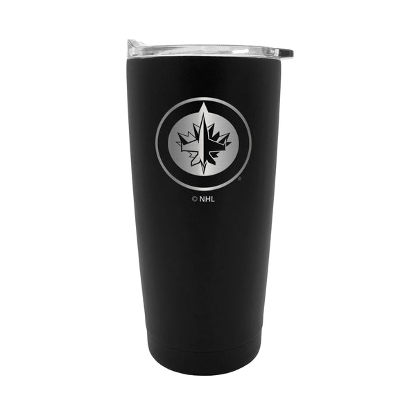 NHL Winnipeg Jets Executive Stainless Steel Insulated Travel Tumbler, Black, 20-oz G3