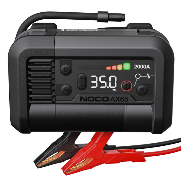 NOCO AX65 Boost Air Booster Pack/Jump Starter with Air Compressor, 2000-Amp, 12V B1