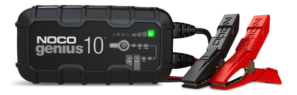 NOCO GENIUS10 Smart Battery Charger/Maintainer/Desulfator, 10-Amp, 6V/12V Q6