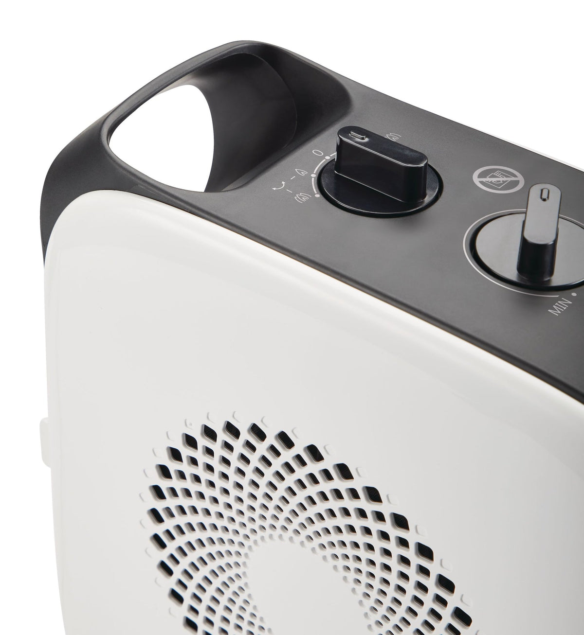 NOMA Portable Oscillating Portable Ceramic Space Heater withThermostat, 1500W, White