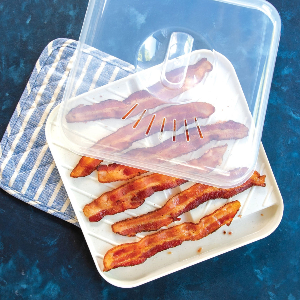 Nordicware Microwave Bacon Rack, BPA-Free, Brown, 27.9x7.30cm