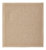 PADERNO All-Purpose Ribbed Cotton Terry Square Dish Cloths, Beige, 4-pk