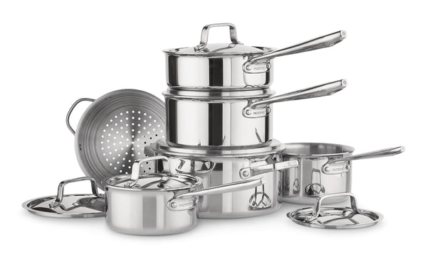 PADERNO Canadian Professional Clad Cookware Set, Oven Safe, 12-pc G3