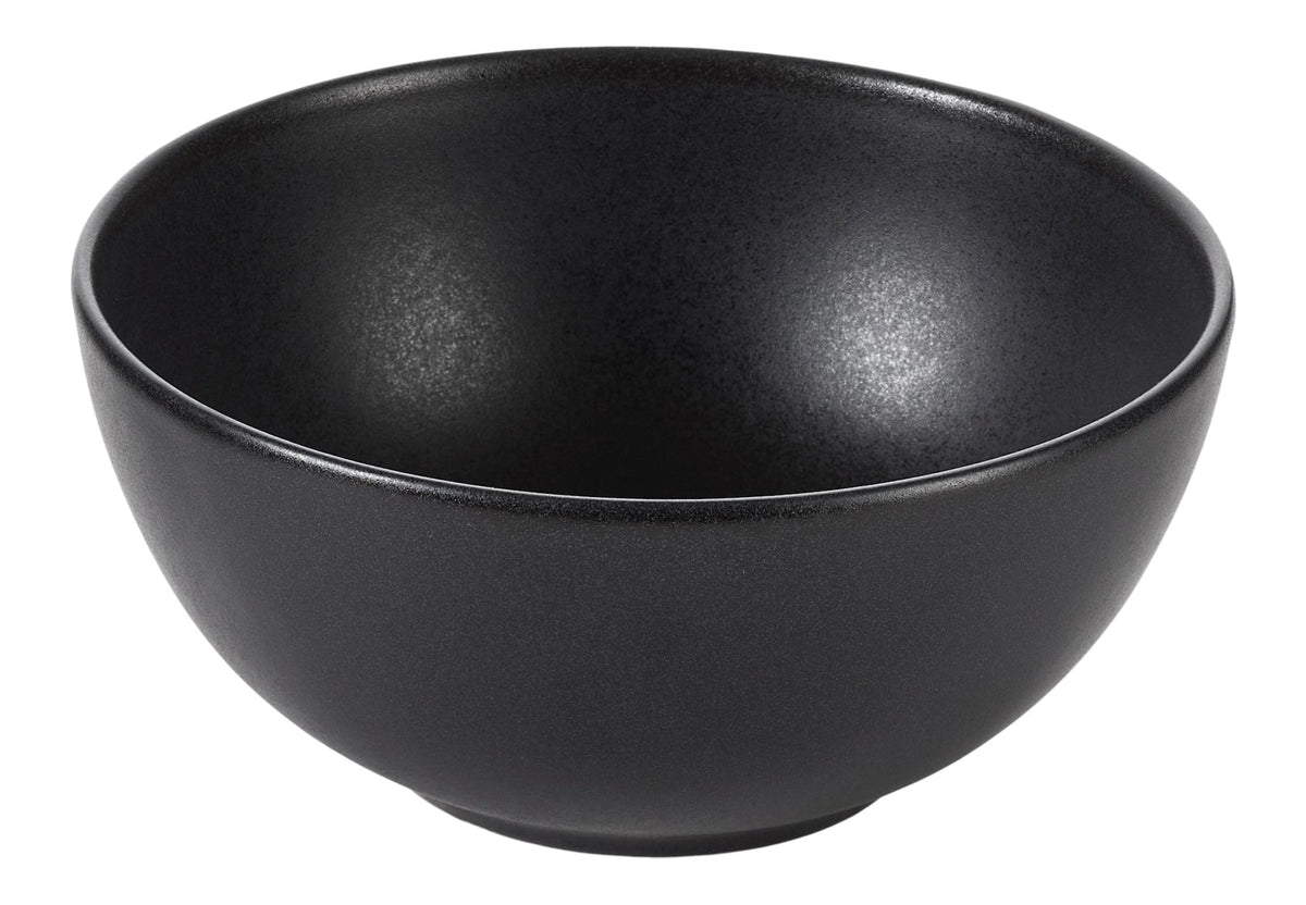 Paderno Dorset All-Purpose Stoneware Bowl, Oven Safe, 4-pk, Black Reactive