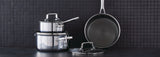 Paderno PFOA-Free Hybrid Clad Cookware Pot Set, 6-pc
