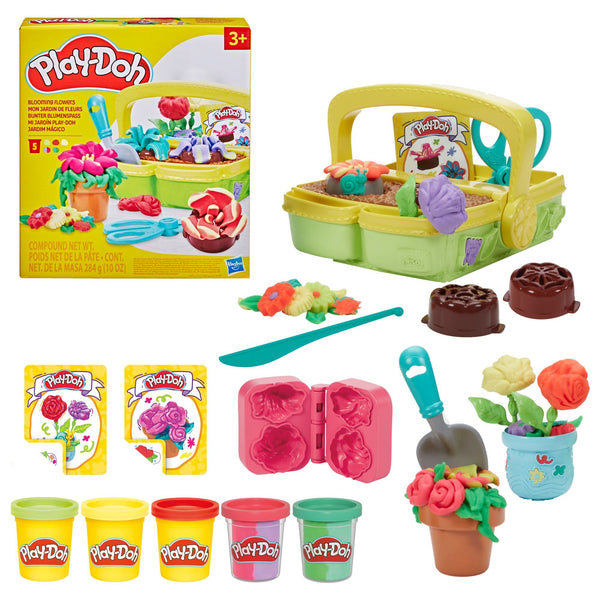 Play-Doh Toy Flower Garden Playset for Sensory Play O2