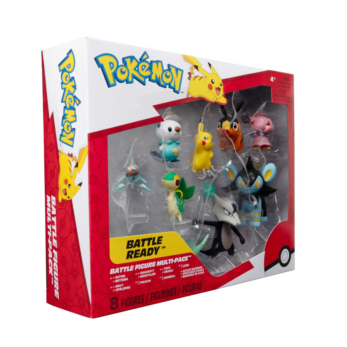 Pokémon Battle Ready Battle Figure Multi-Pack, 8 Figures