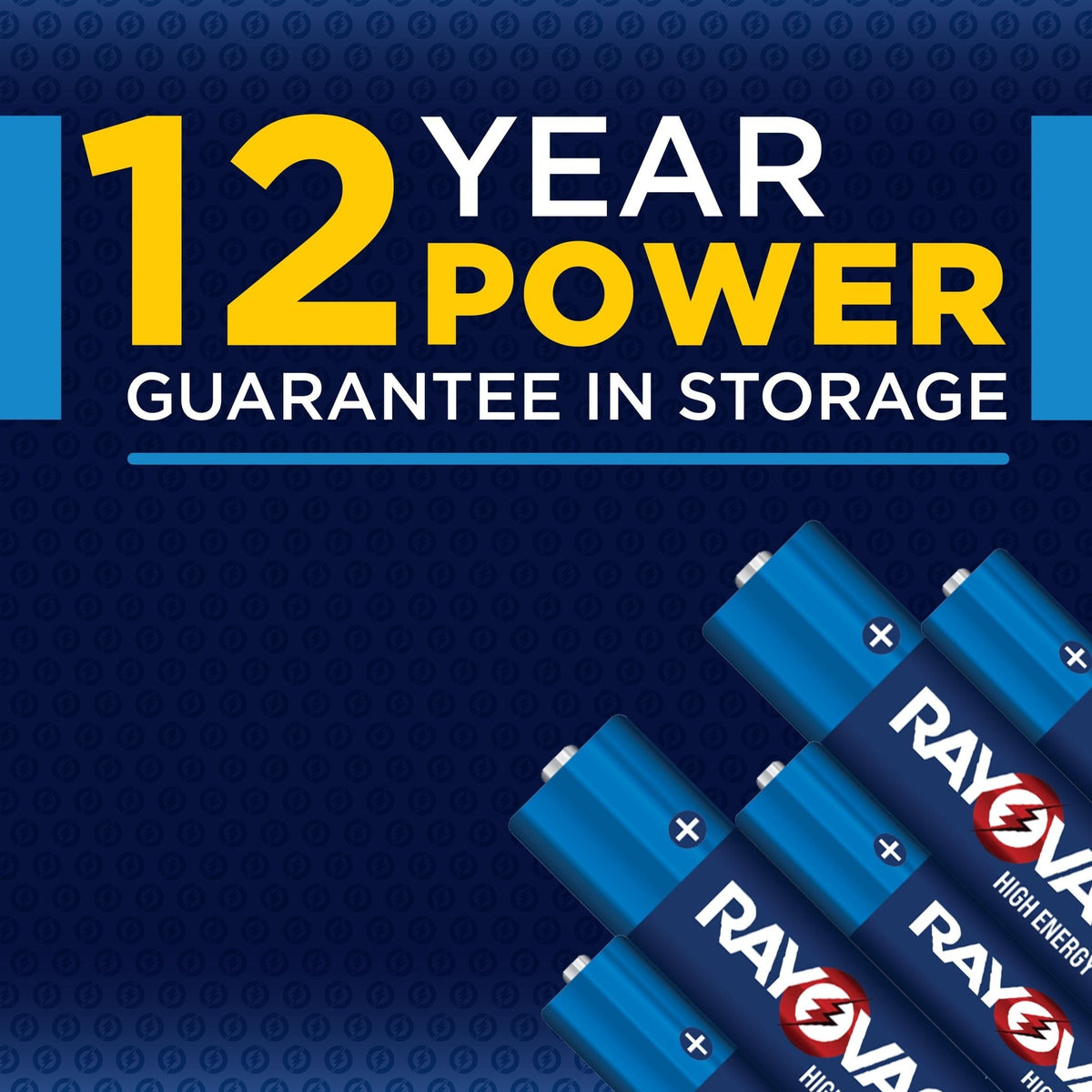 Rayovac HIGH ENERGY AA Alkaline Batteries, Long Lasting, All Purpose, 36-Pk