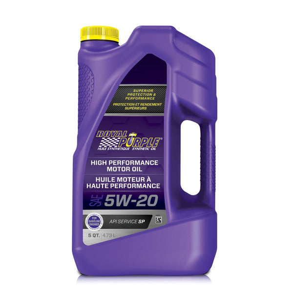 Royal Purple High Performance 5W20 Synthetic Engine/Motor Oil, 4.73-L X6