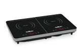 Salton Double Induction Cooktop, LED Display & Touch control with 10 Power Settings