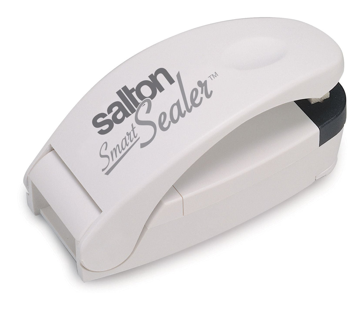 Salton SmartSealer 2-in-1 Portable Bag Sealer & Cutter with Magnetic Strip, White